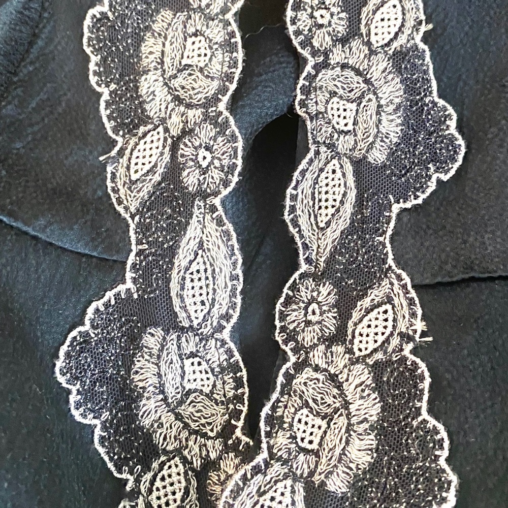 Nanette Lepore Silk Embroidery Top - Picture 7 of 15